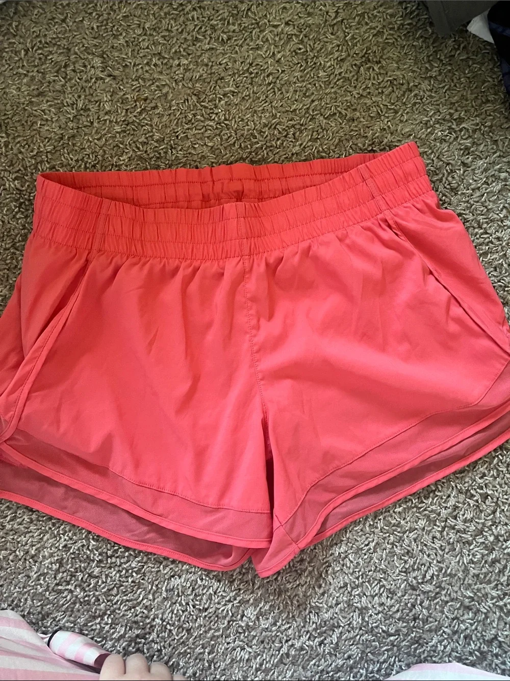 Athleta Coral Athletic Running Shorts - Picture 1 of 4